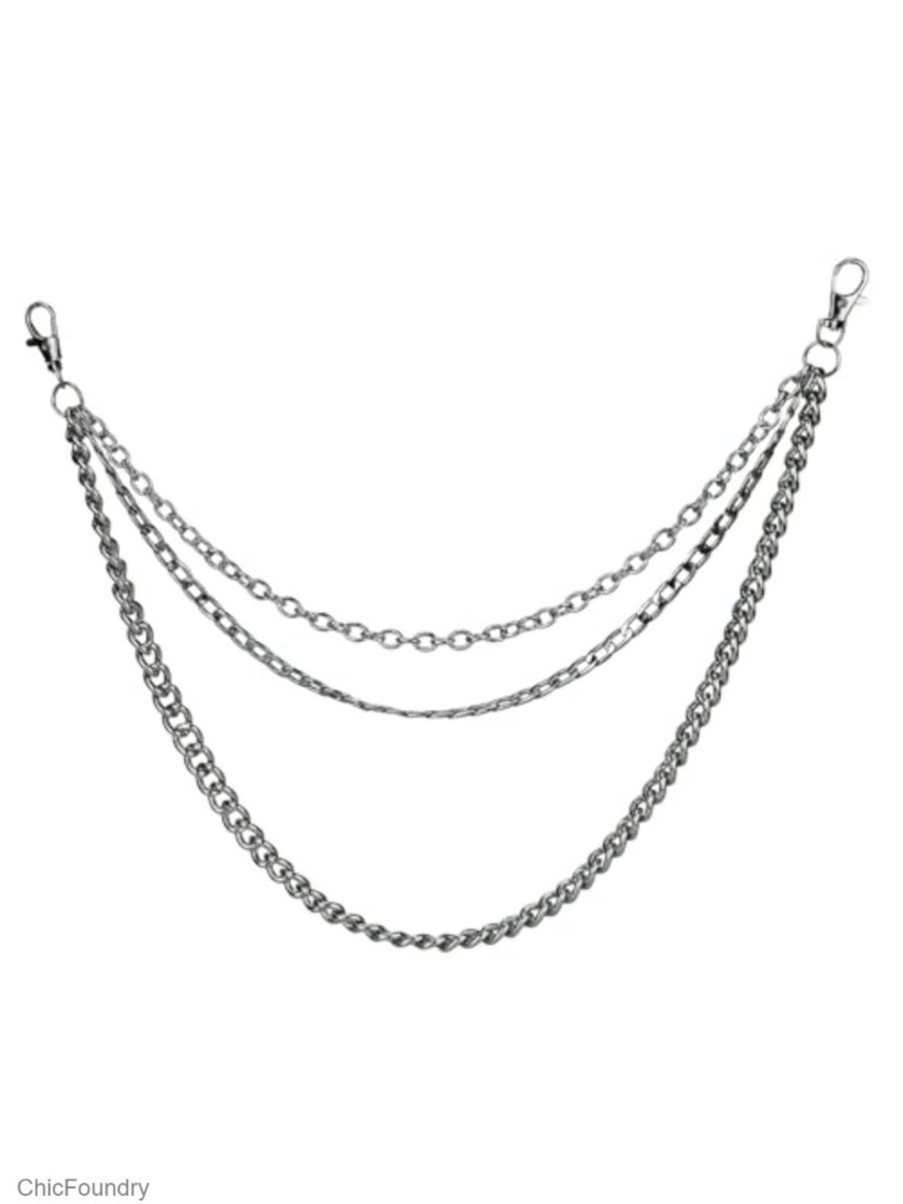 Punk Trousers Chain Hip Hop Alloy Metal Pants Chain Wallet Chain